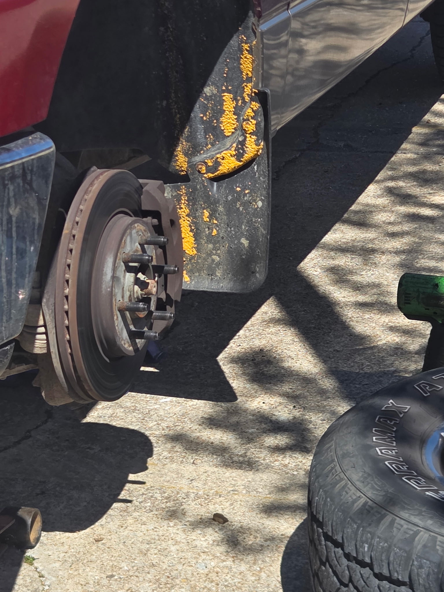 Brake rotor inspection